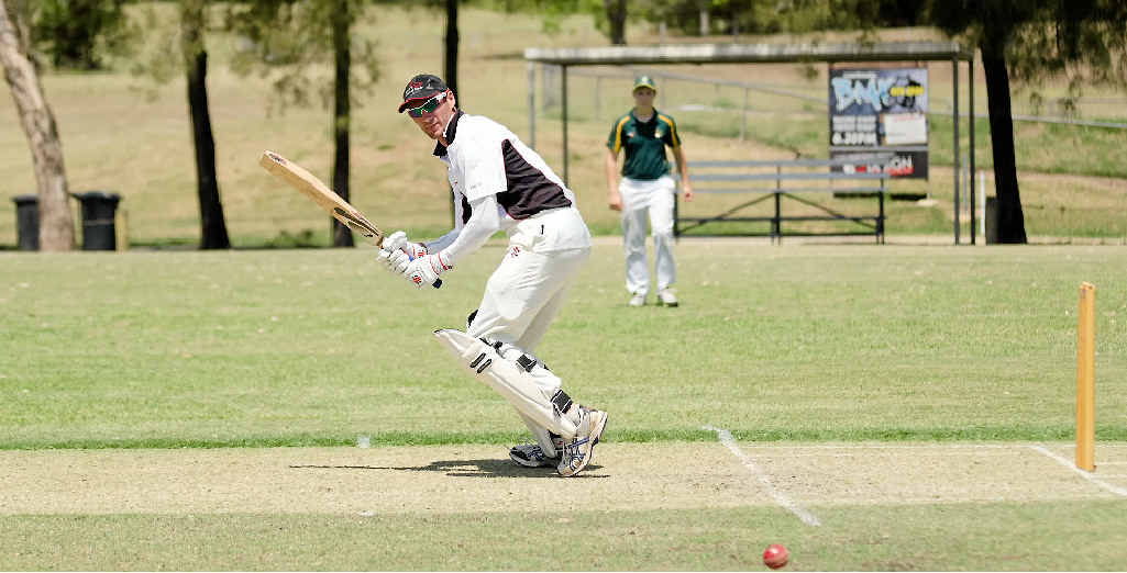 ON THE RUN: Chris Hughes pictured last year made a half-century at the weekend. ON THE RUN: Chris Hughes pictured last year made a half-century at the weekend.